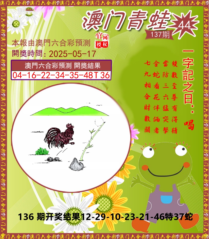 青蛙系列44 第137期
