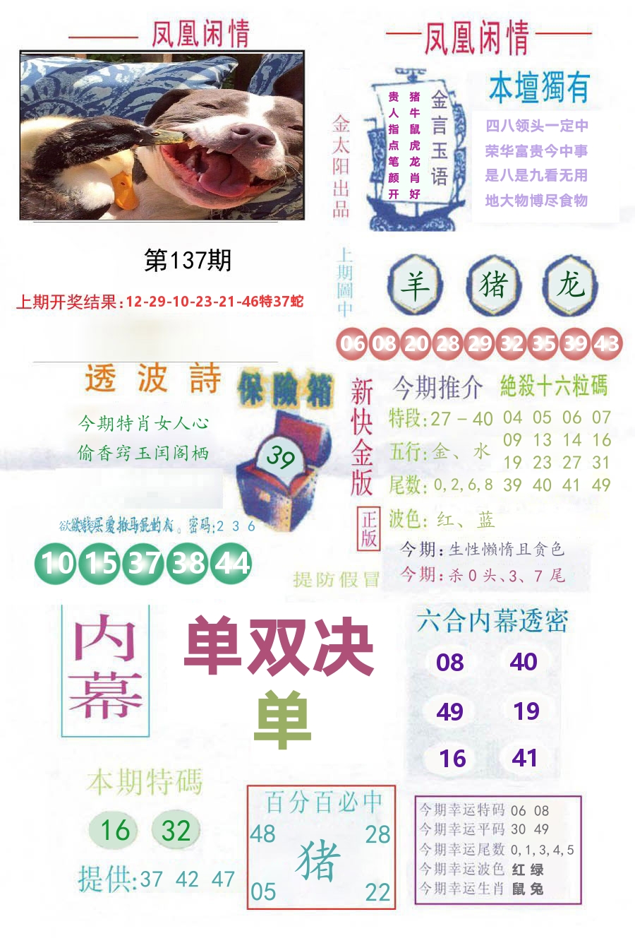 凤凰闲情 第137期