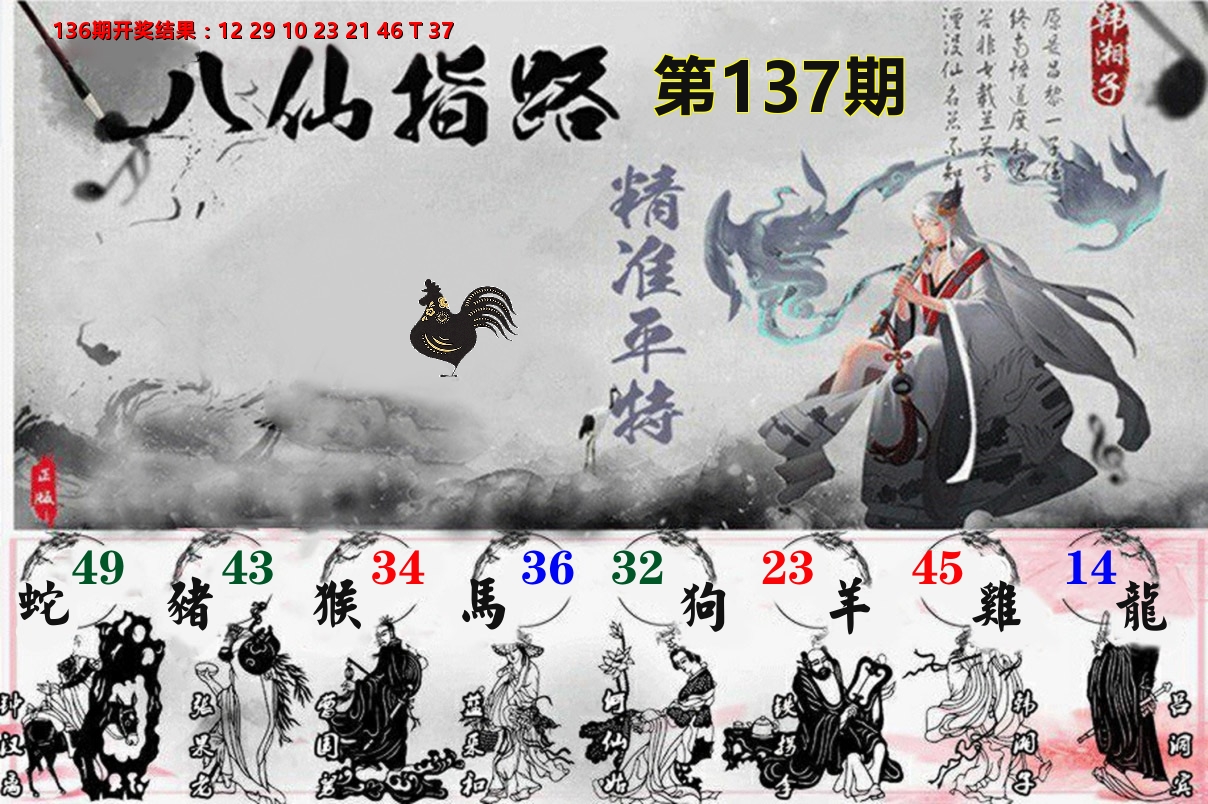 八仙指路 第137期