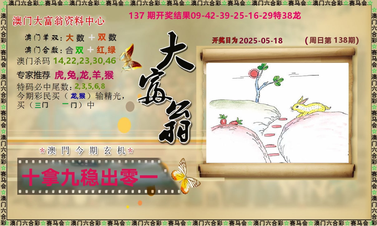 新大富翁 第138期