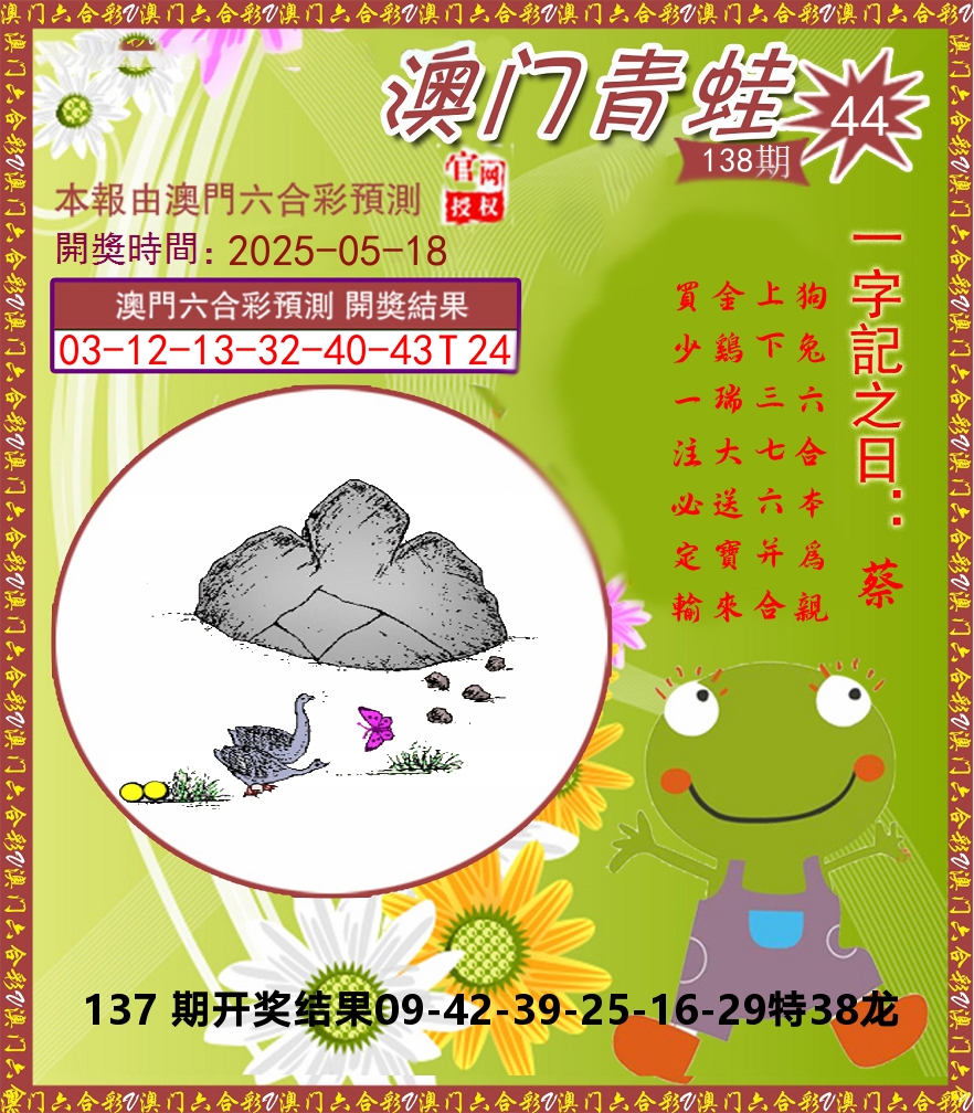 青蛙系列44 第138期