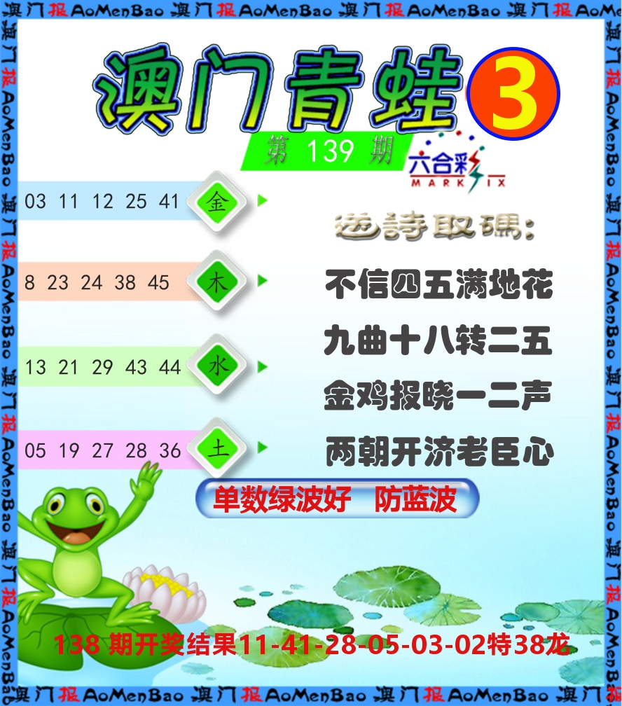 青蛙系列3 第139期
