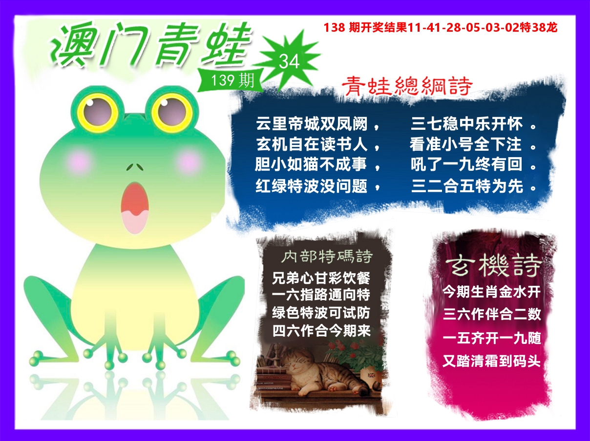 青蛙系列34 第139期