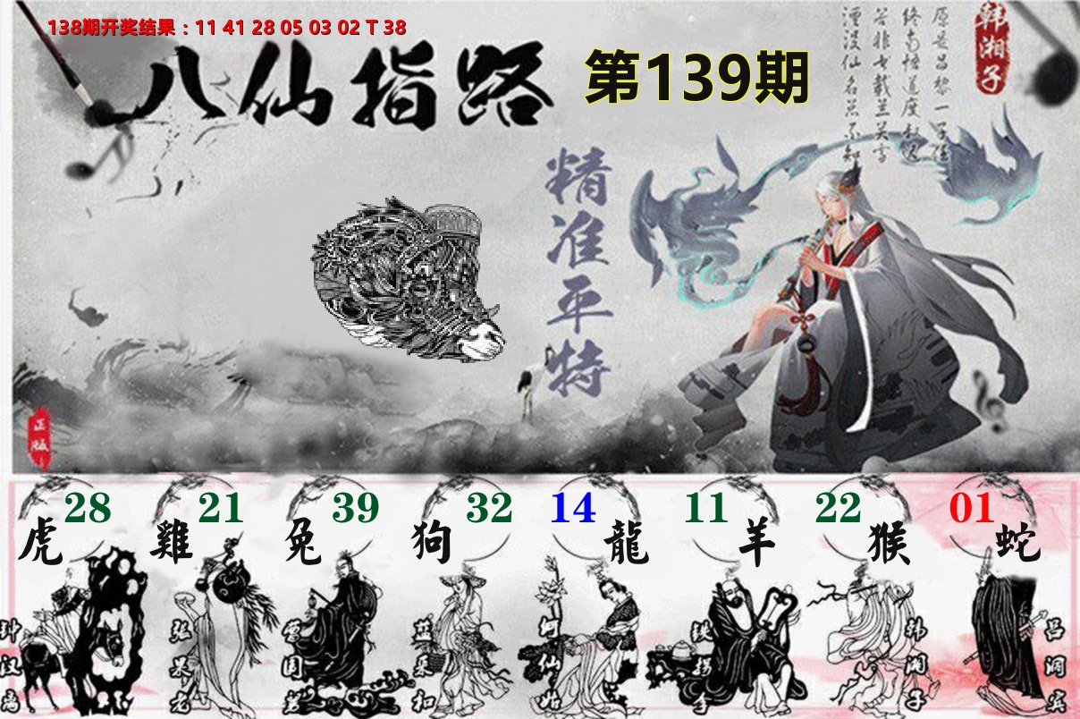 八仙指路 第139期