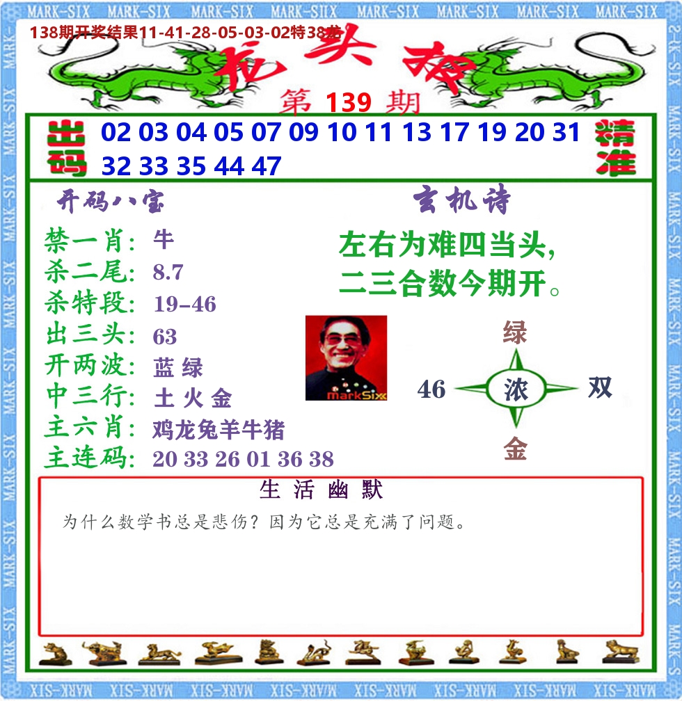 澳门龙头报 第139期