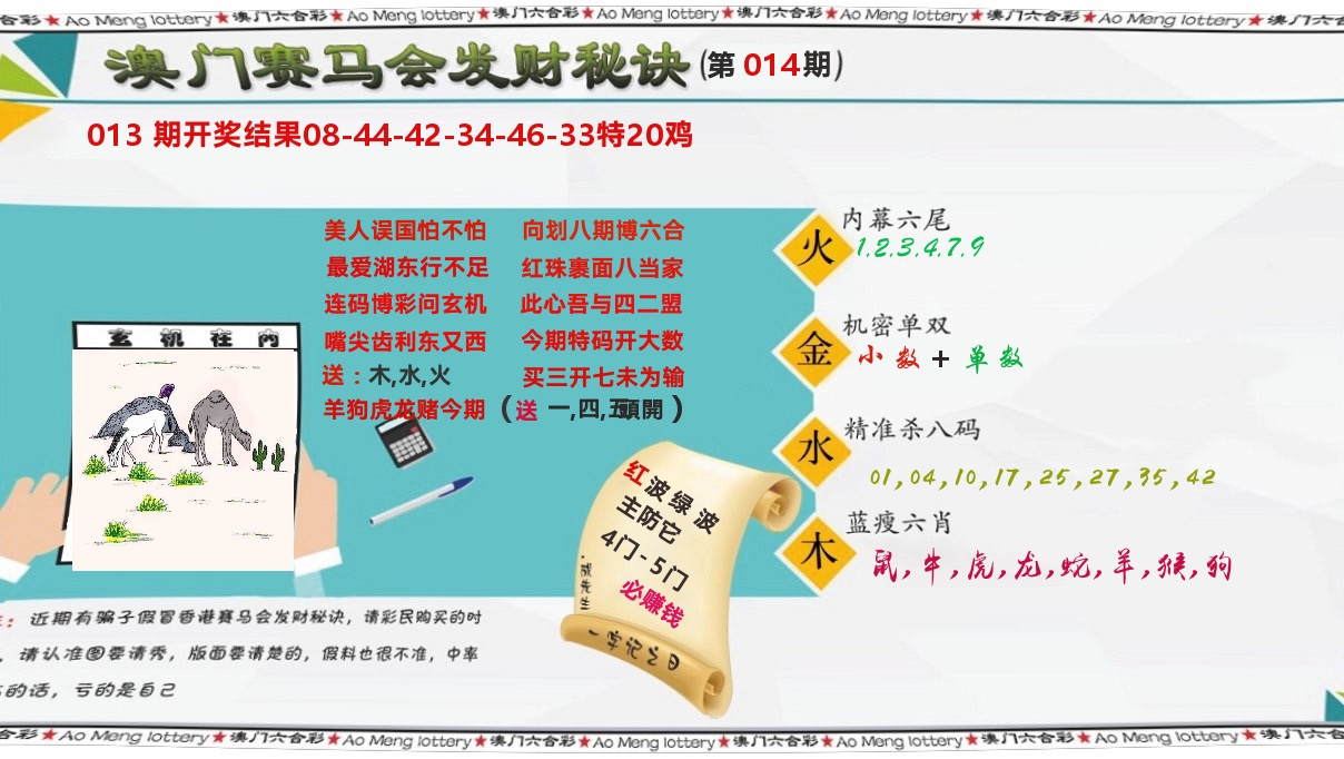 发财秘诀 第14期