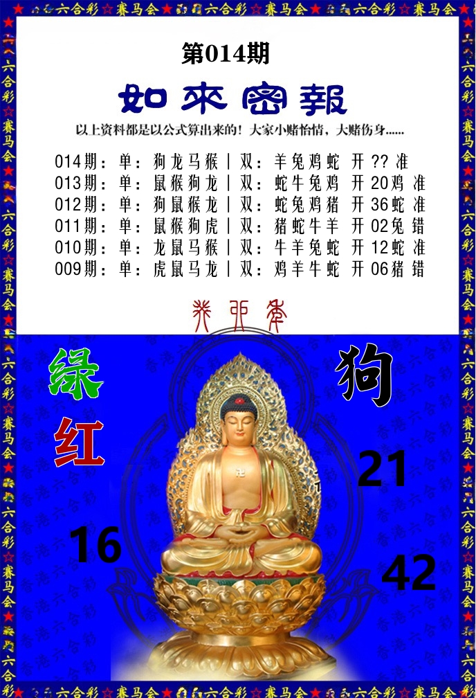 如来密报 第14期
