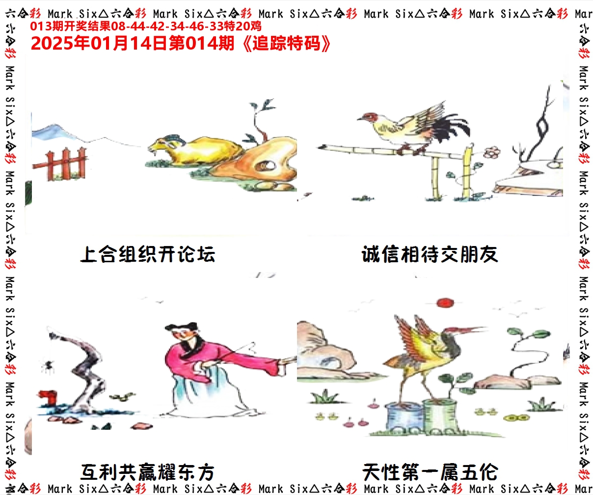 追踪特码 第14期