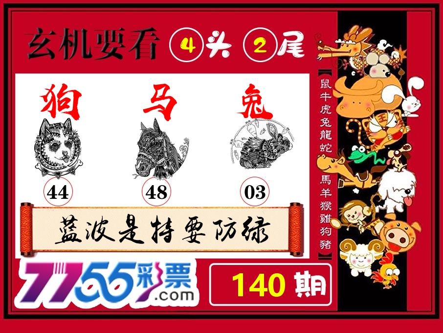 玄机要看 第140期