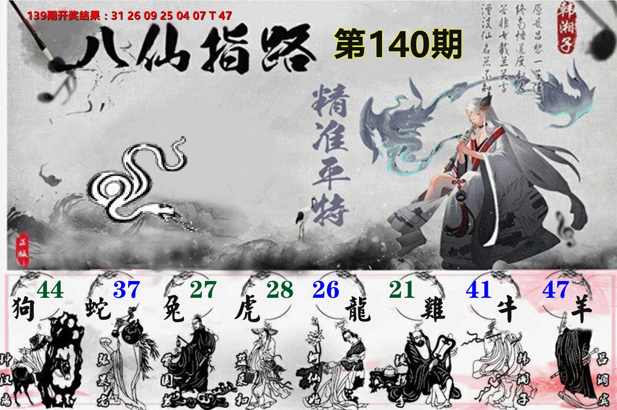 八仙指路 第140期