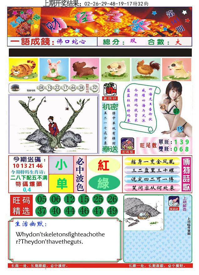 澳门财经宝鉴 第141期