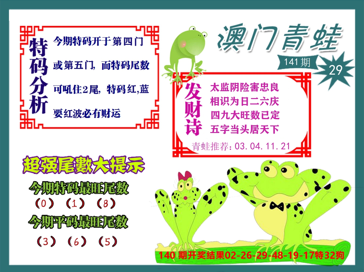 青蛙系列29 第141期
