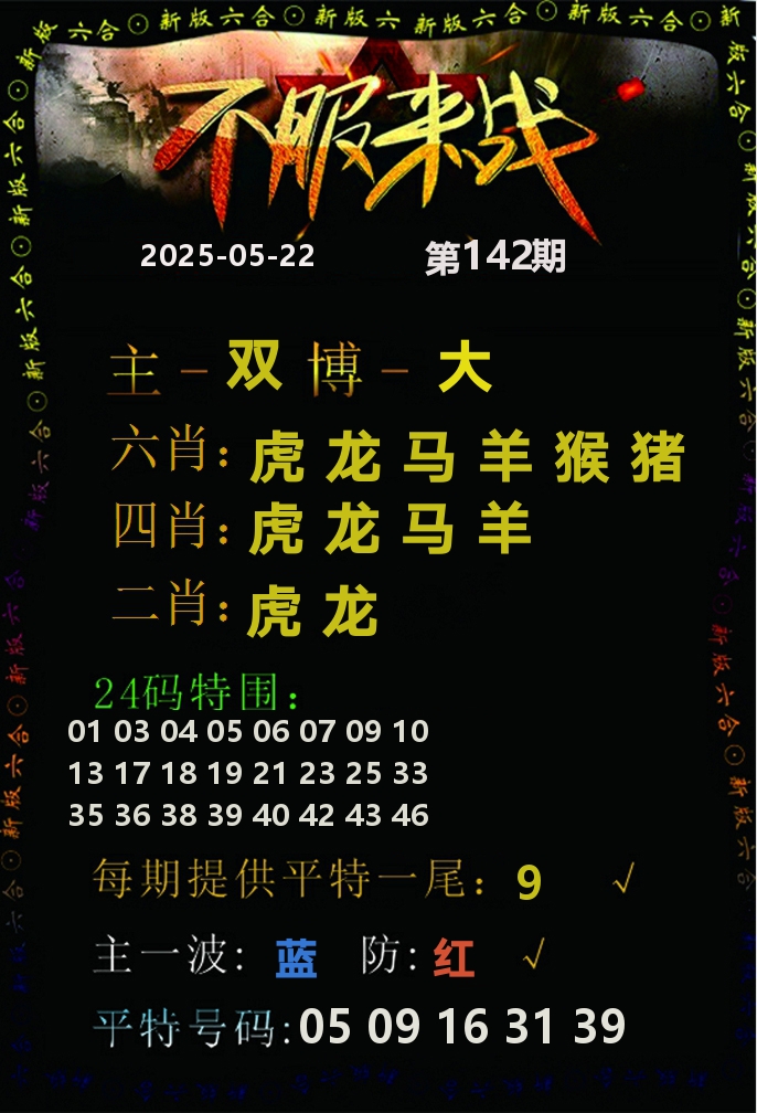不服来战 第142期