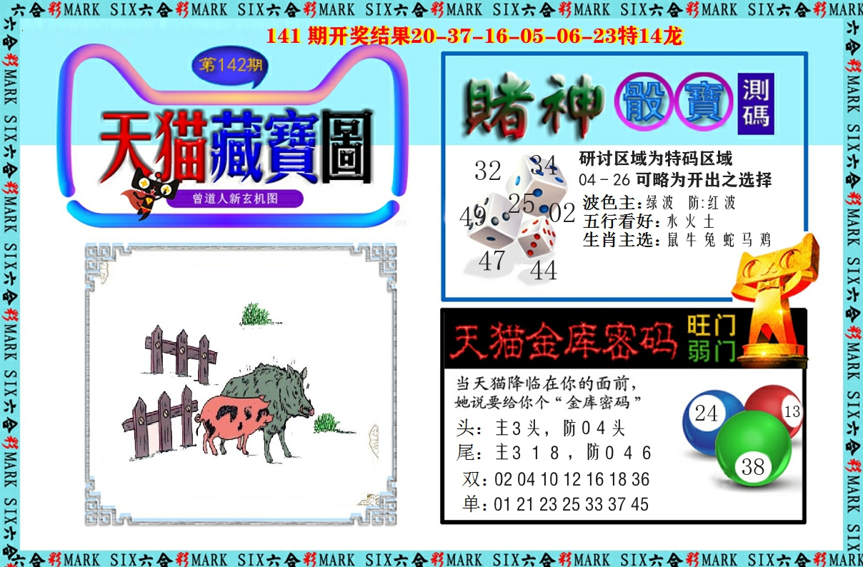 天猫藏宝图 第142期