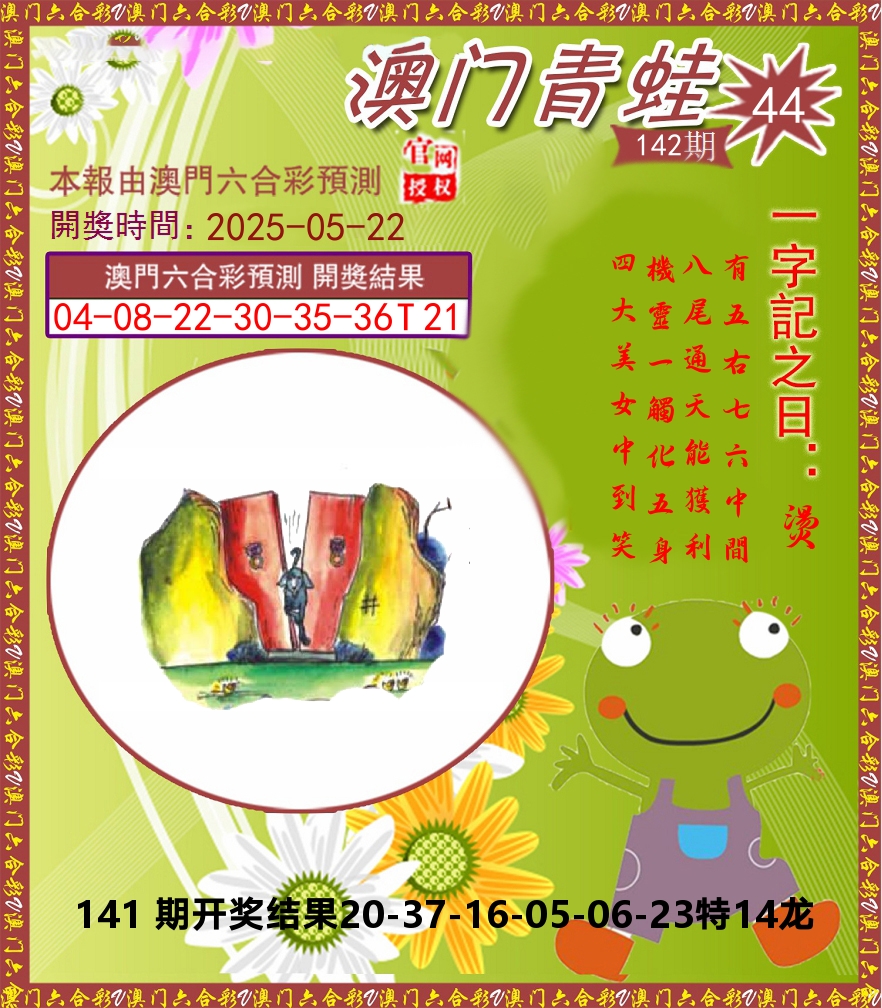 青蛙系列44 第142期