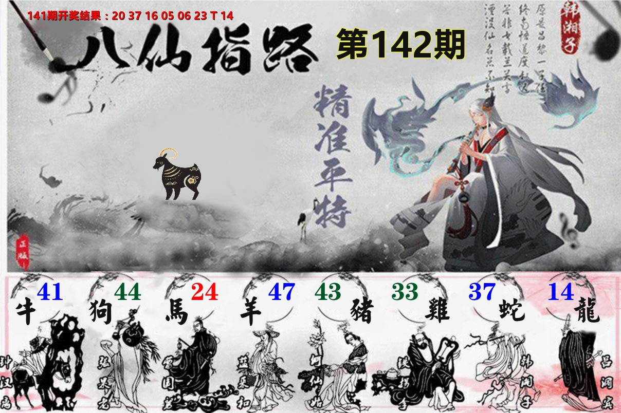 八仙指路 第142期