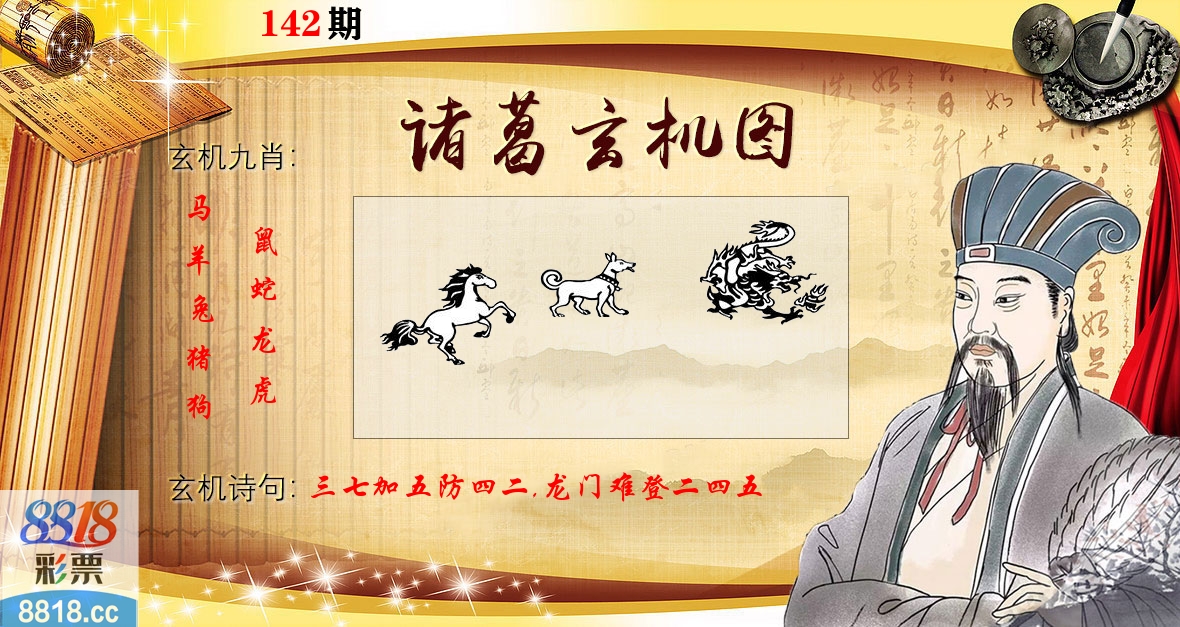 诸葛玄机图 第142期