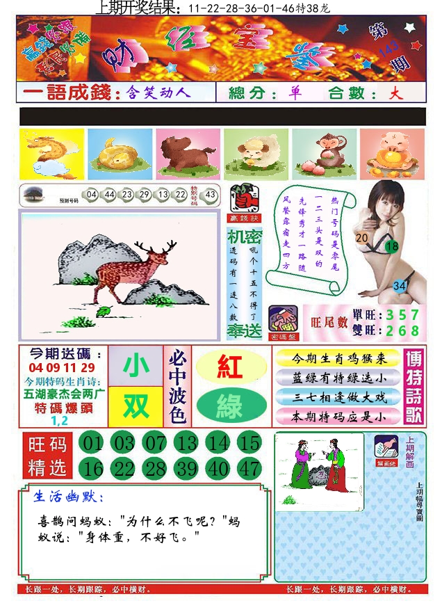 澳门财经宝鉴 第143期