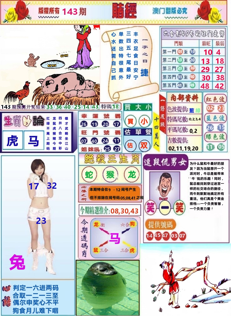 澳门赌经 第143期
