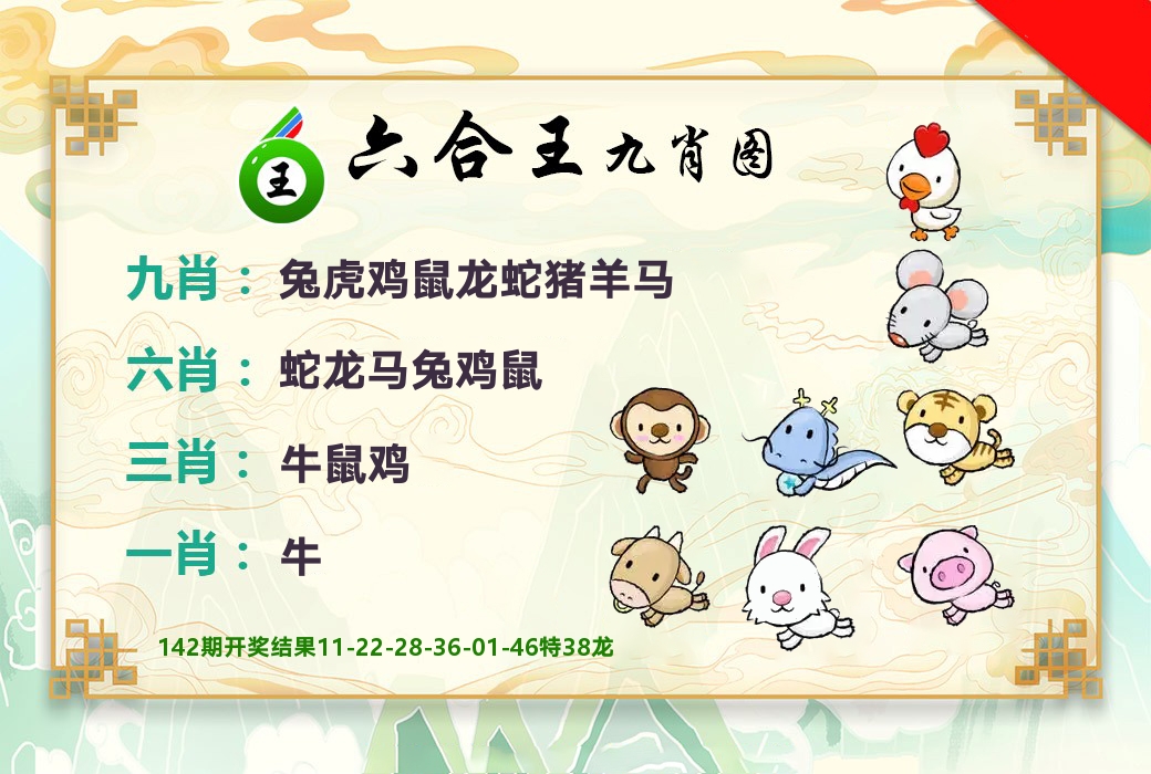 六合王九肖图 第143期