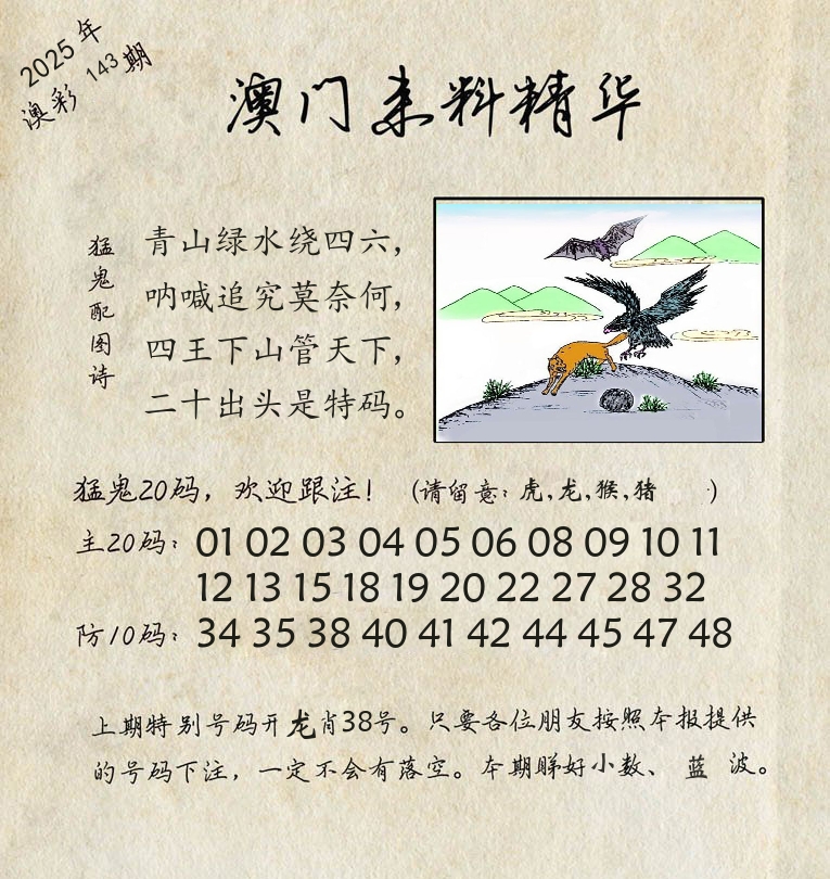 精华来料 第143期