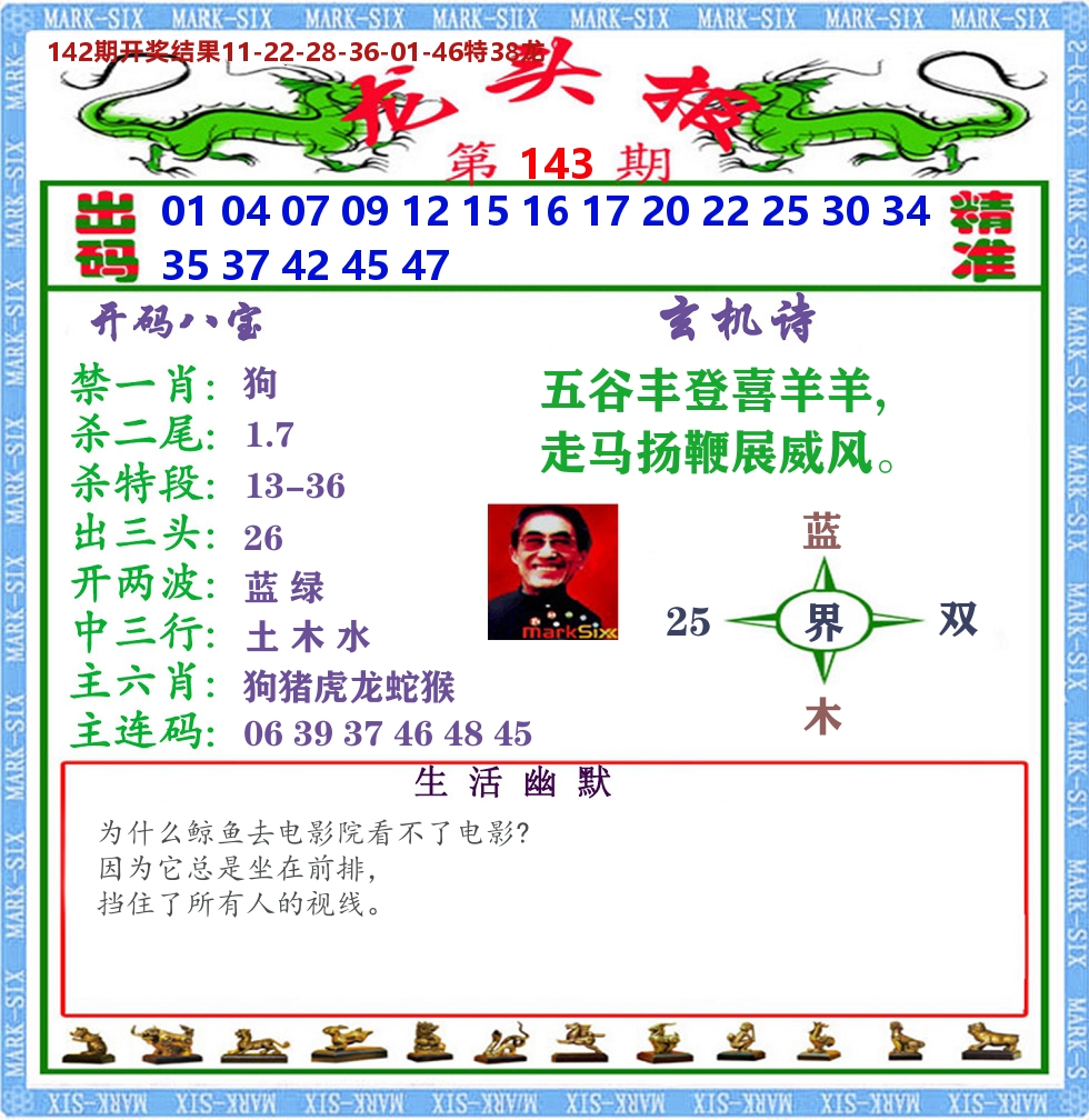 澳门龙头报 第143期