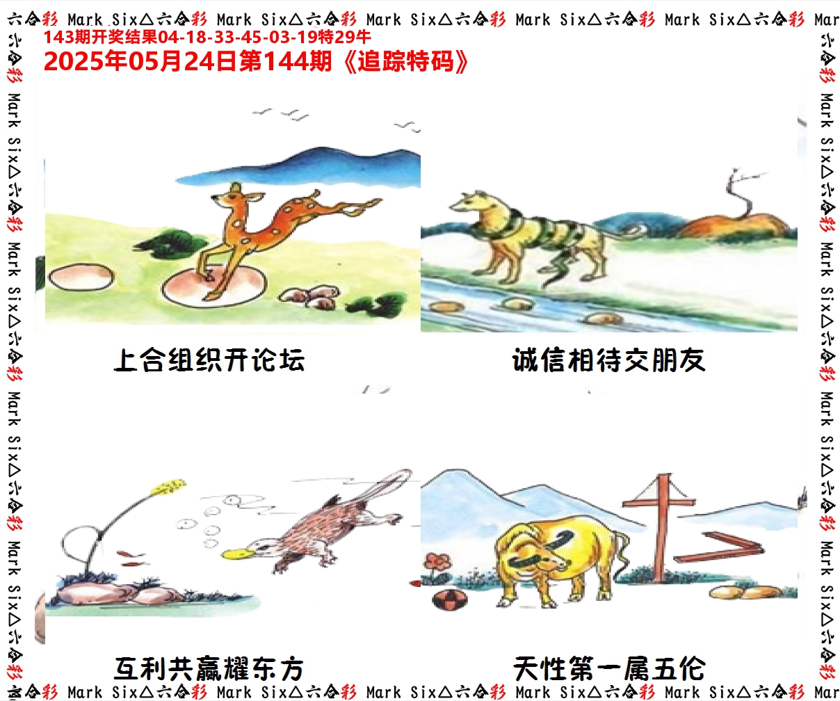 追踪特码 第144期