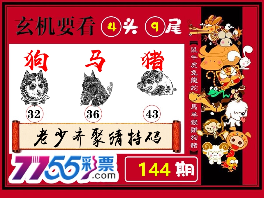 玄机要看 第144期