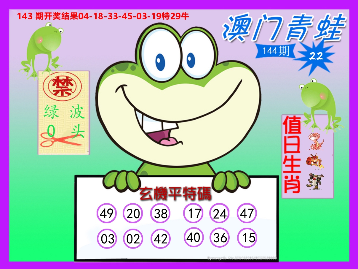 青蛙系列22 第144期