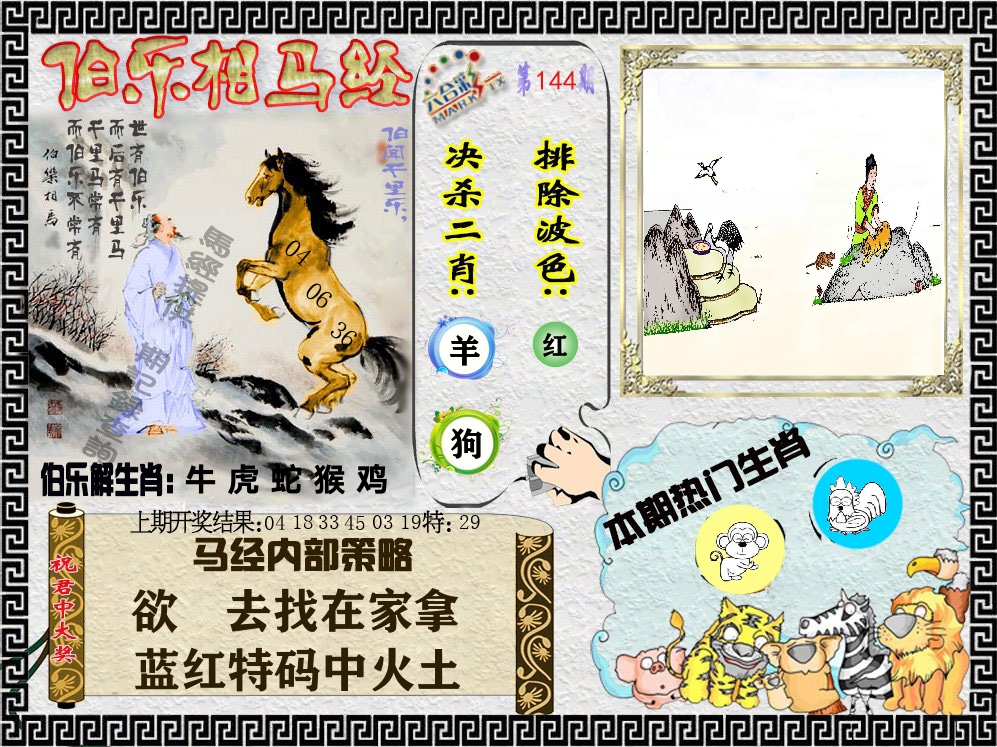 伯乐相马经 第144期