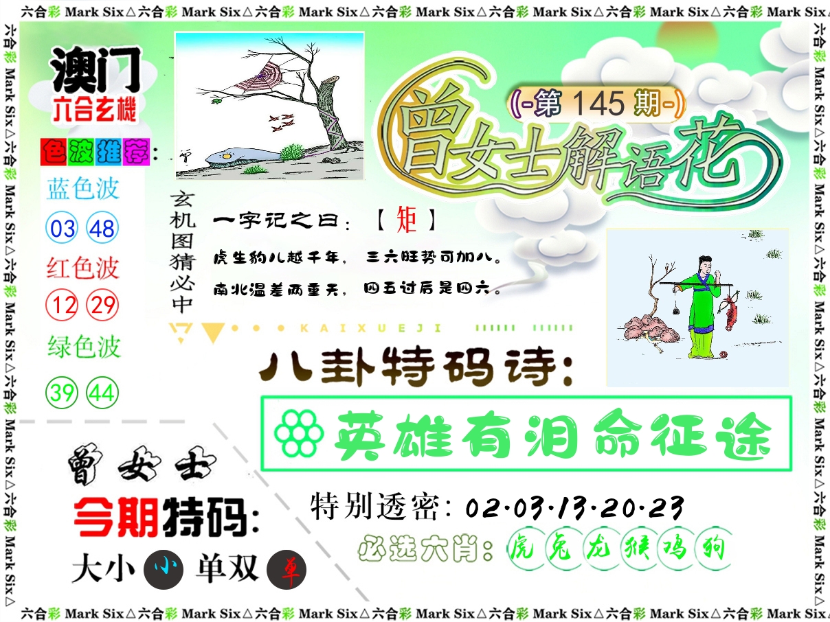 曾女士解语花 第145期