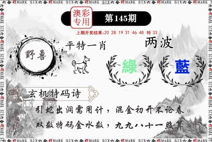 澳门专用 第145期