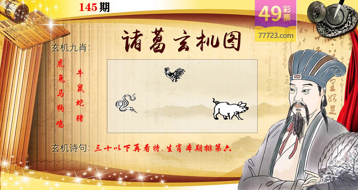 诸葛玄机图 第145期