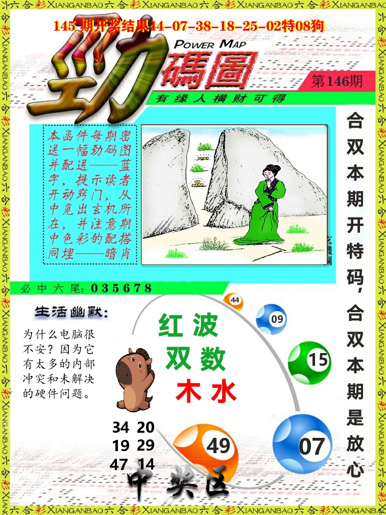 劲码图 第146期