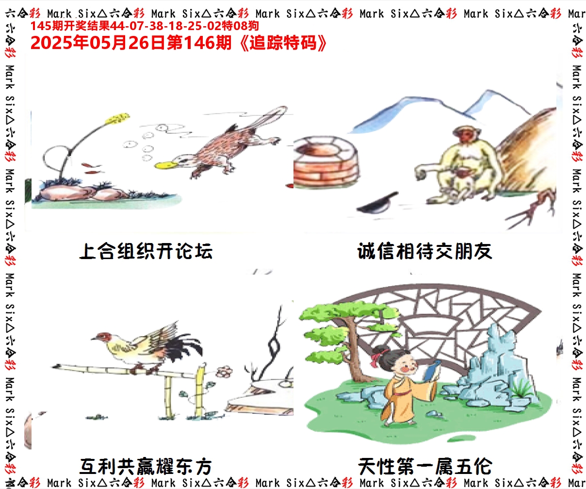 追踪特码 第146期