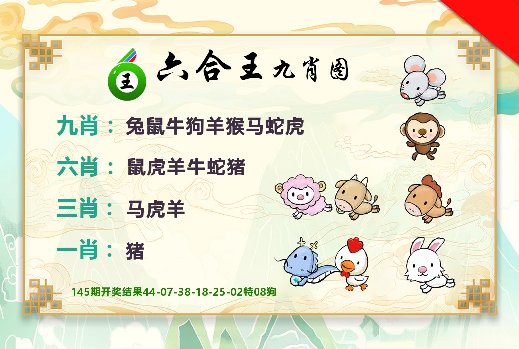 六合王九肖图 第146期