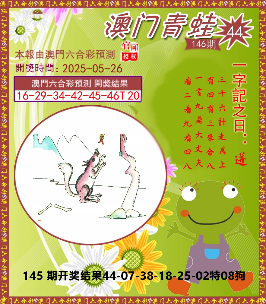 青蛙系列44 第146期