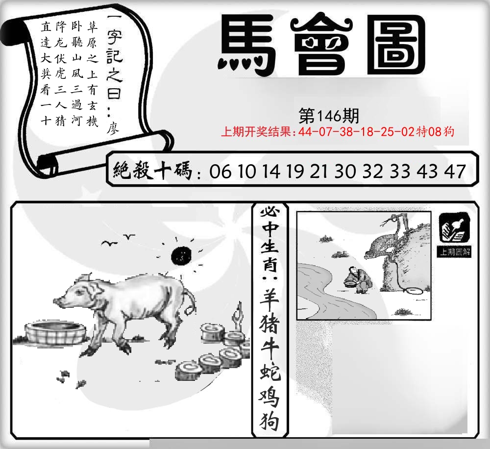 马会图 第146期