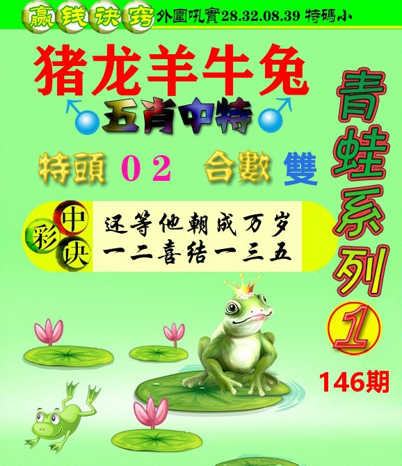 青蛙彩图 第146期