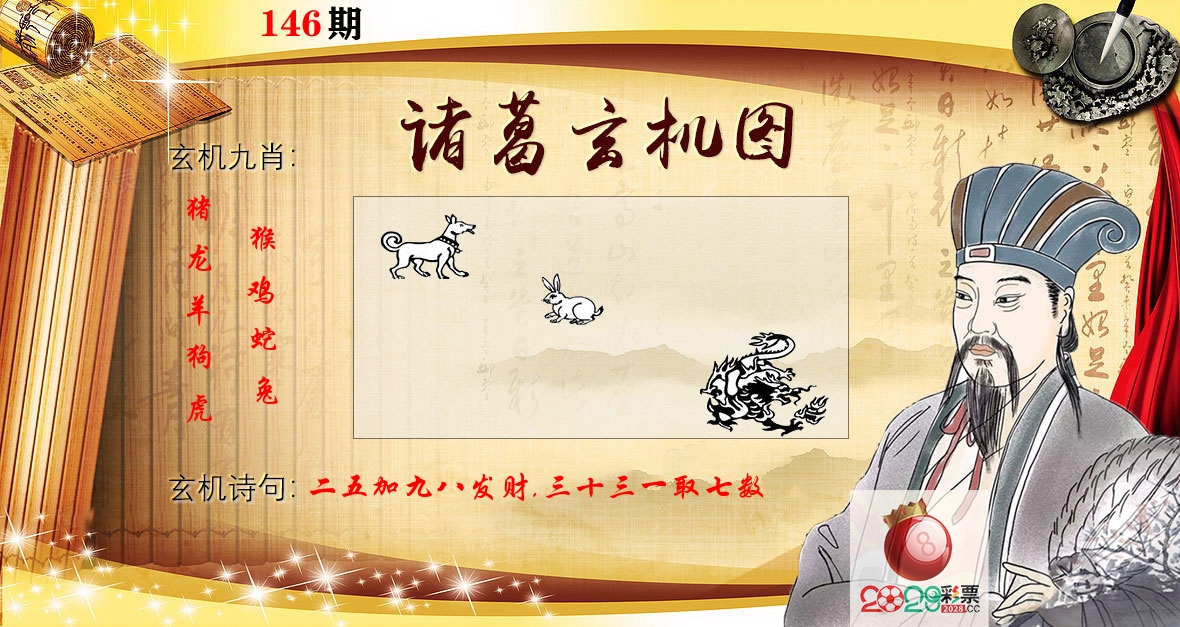 诸葛玄机图 第146期