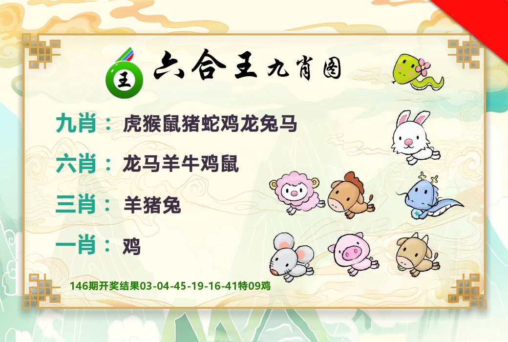 六合王九肖图 第147期