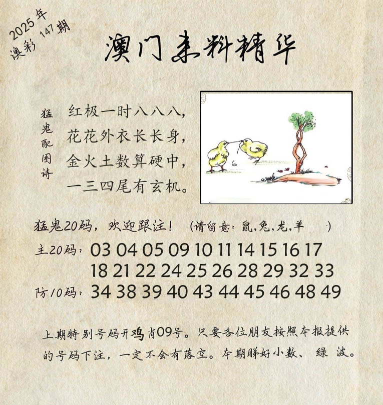 精华来料 第147期