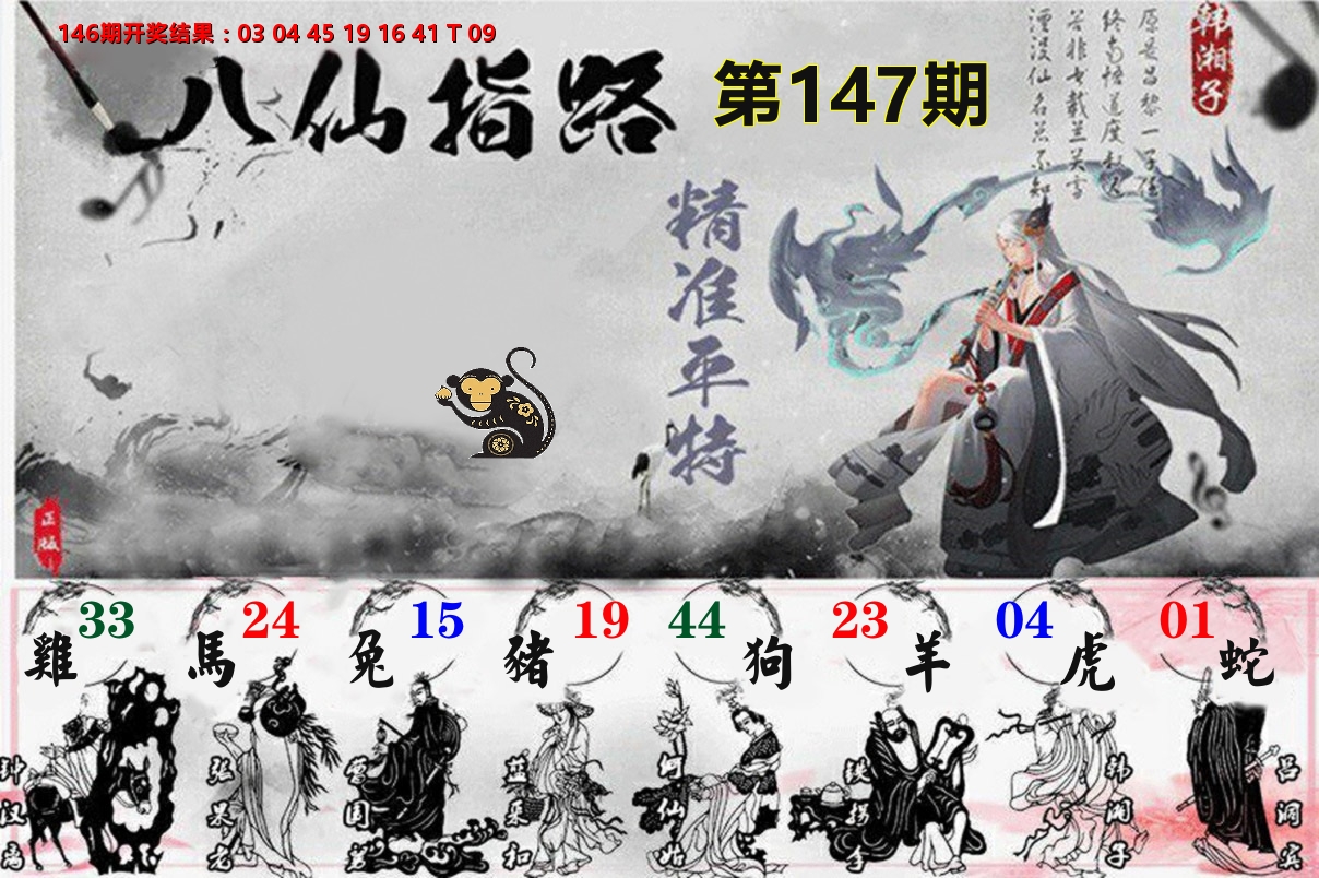 八仙指路 第147期