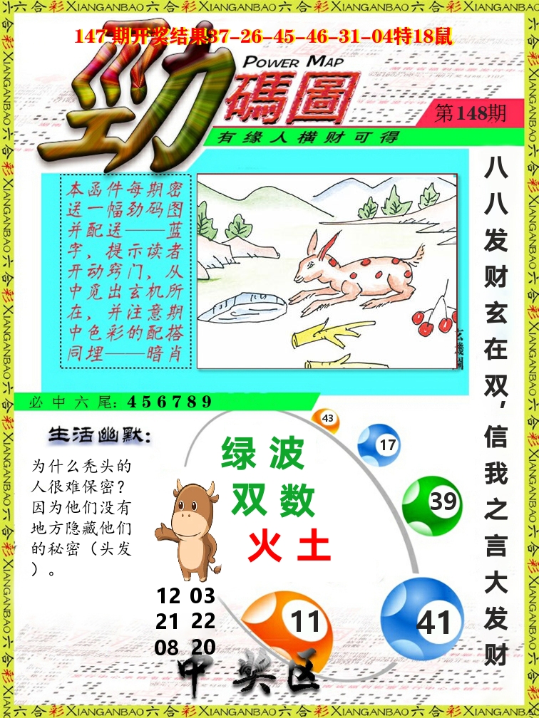 劲码图 第148期
