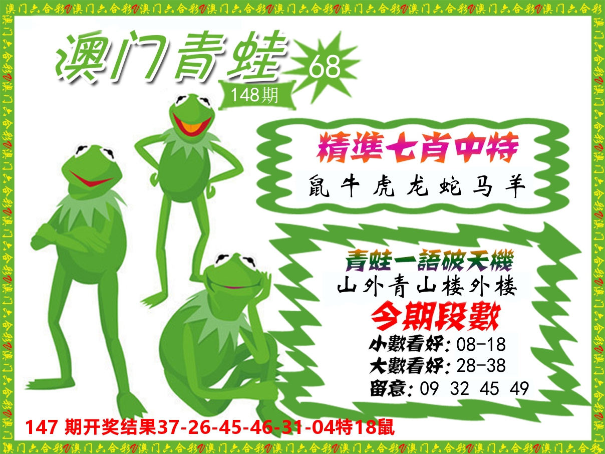 青蛙系列68 第148期