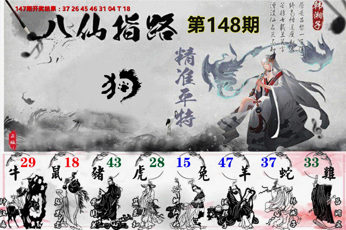 八仙指路 第148期