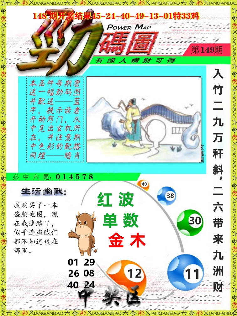 劲码图 第149期
