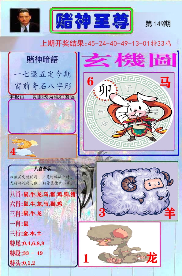 赌神至尊 第149期