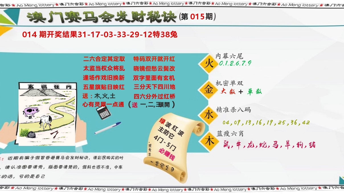 发财秘诀 第15期