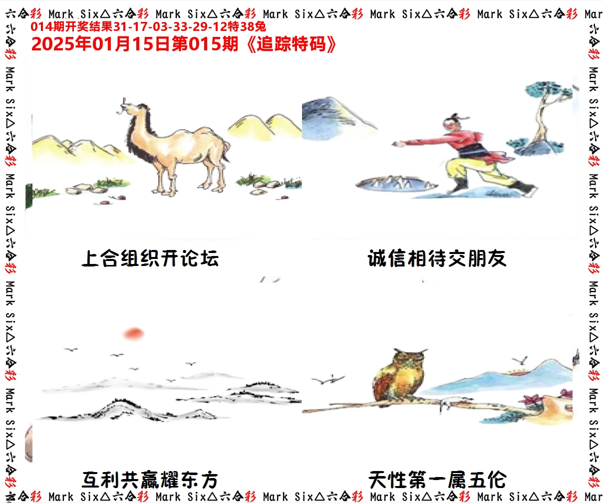 追踪特码 第15期